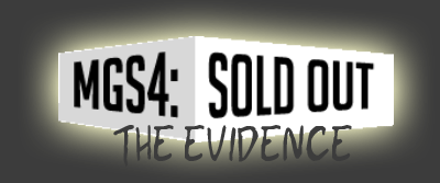 MGS4: Sold Out banner